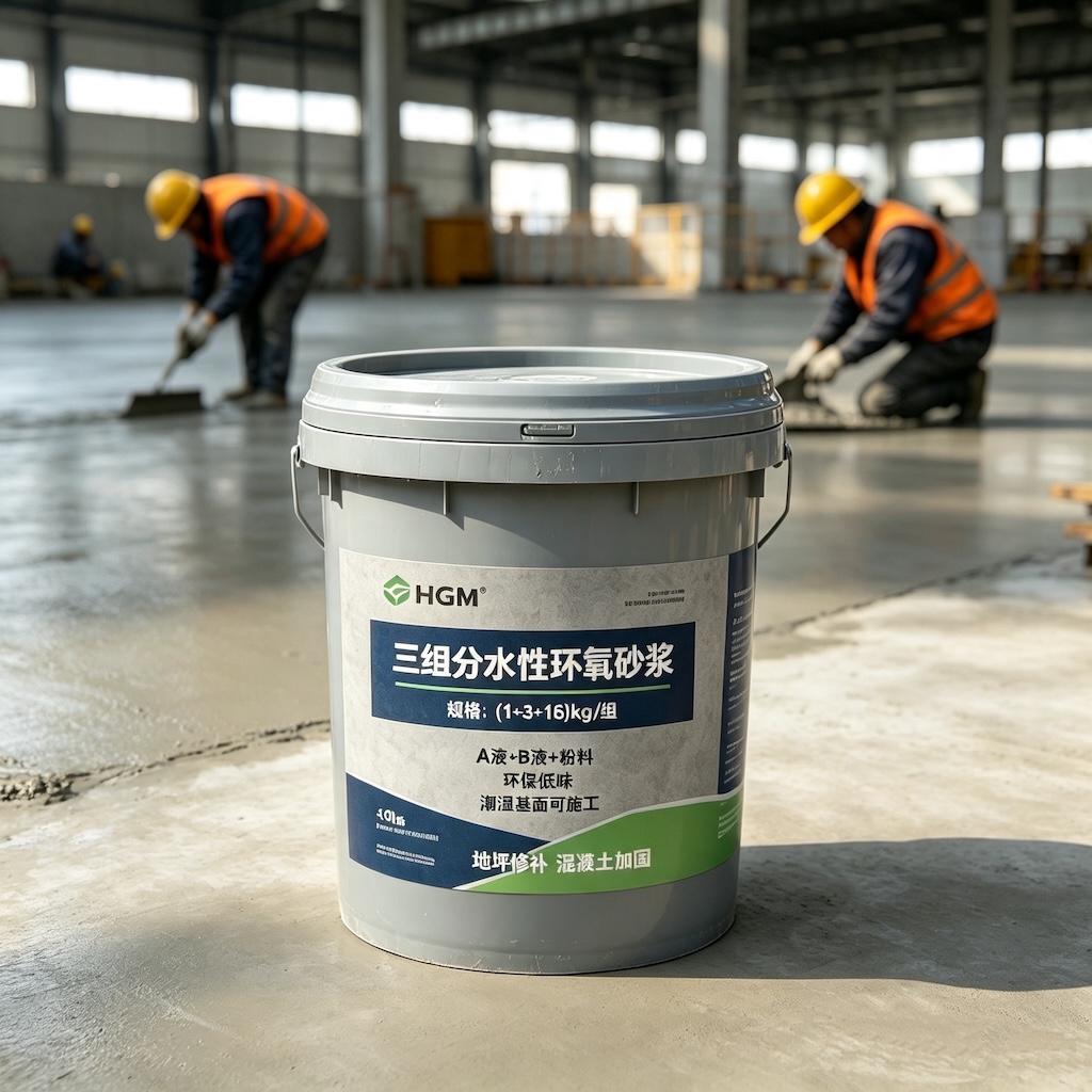广丰三组份水性环氧砂浆